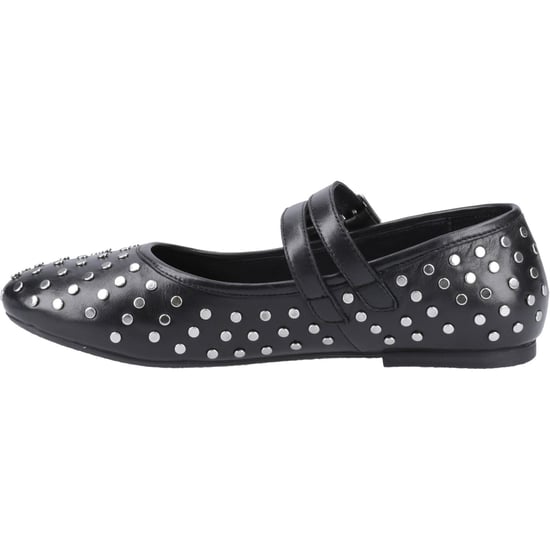 Hush Puppies Nixie Dames Schoenen Van Zwart Leer - Image 4