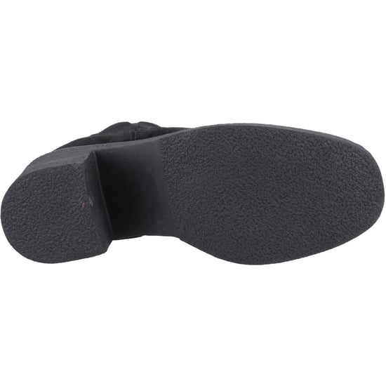 Hush Puppies Felicia Suede Women's Black Heeled Chelsea Boots - Image 3