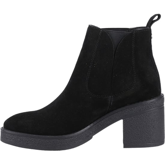 Hush Puppies Felicia Suede Women's Black Heeled Chelsea Boots - Image 4