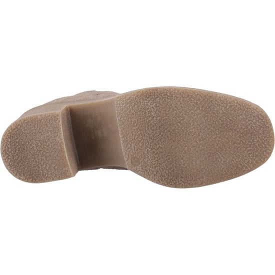 Hush Puppies Felicia Suede Women's Taupe Heeled Chelsea Boots - Image 3