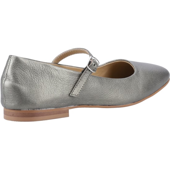 Hush Puppies Pasha Leren Damesschoenen In Loodkleur - Image 2