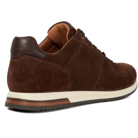 Dune Trilogy Suede Men's Brown Lace-Up Shoes - Image 2