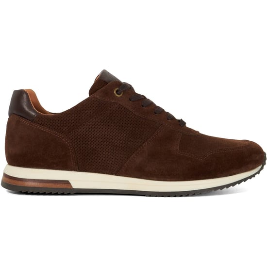 Dune Trilogy Suede Men's Brown Lace-Up Shoes - Image 5