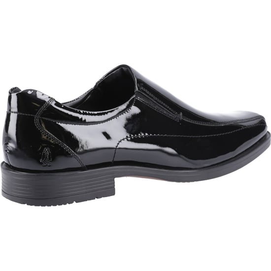 Hush Puppies Brody läder herr svarta slip-on skor - Image 2