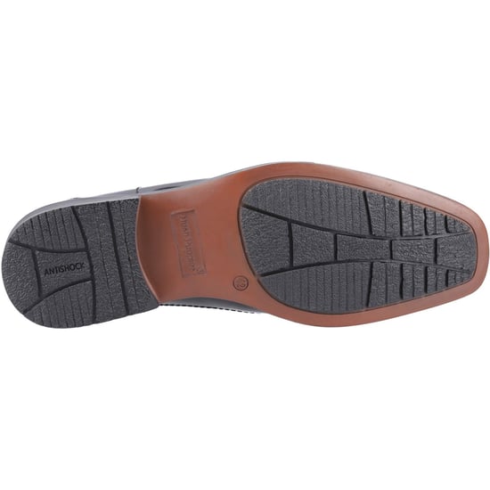 Hush Puppies Brody läder herr svarta slip-on skor - Image 3