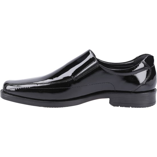 Hush Puppies Brody läder herr svarta slip-on skor - Image 4
