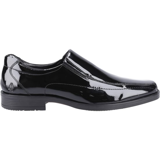 Hush Puppies Brody läder herr svarta slip-on skor - Image 5