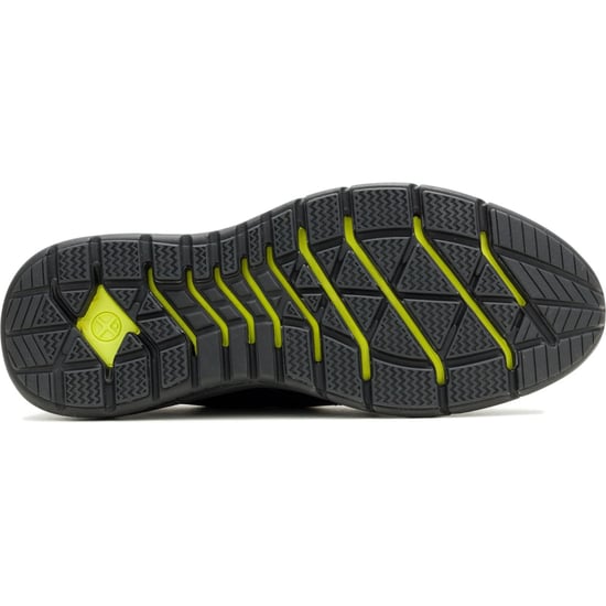 Hush Puppies Excel Leren Heren Zwarte/Zwarte Veterschoenen - Image 3