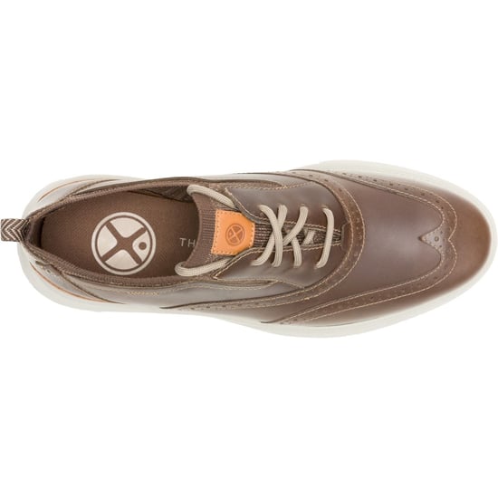 Hush Puppies Excel Leren Heren Fossil Veterschoenen - Image 4