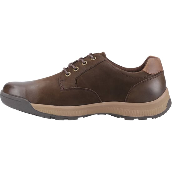 Hush Puppies Vinson Läder Herr Brun Snörskor - Image 4