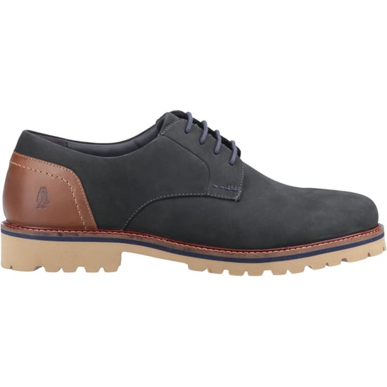 Hush Puppies Marcus Nubuck Heren Navy Veterschoenen - Image 5