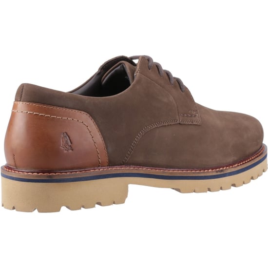 Hush Puppies Marcus Nubuck Heren Bruine Veterschoenen - Image 2
