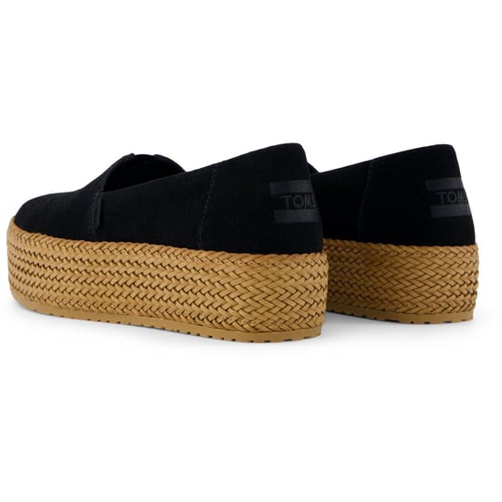 TOMS Valencia Leren Zwarte Espadrilles Voor Dames - Image 2