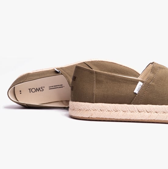 Toms Alpargata Rope 2.0 Herr Espadriller Olivgrön - Image 5