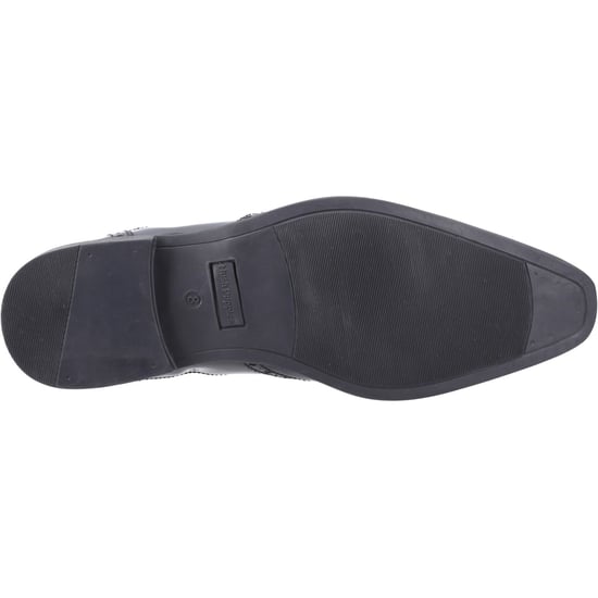 Hush Puppies Elliot Läder Herr Svarta Brogues Skor - Image 3