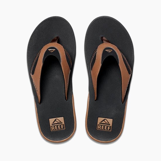 Reef Fanning Mens Sandals Black/tan - Image 1