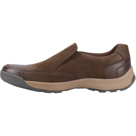 Hush Puppies Vaun Leather Men's Brown Loafers - Image 4