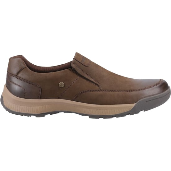 Hush Puppies Vaun Leather Men's Brown Loafers - Image 5