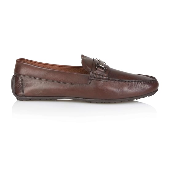 Silver Street London Austin Mens Loafers Brown - Image 1