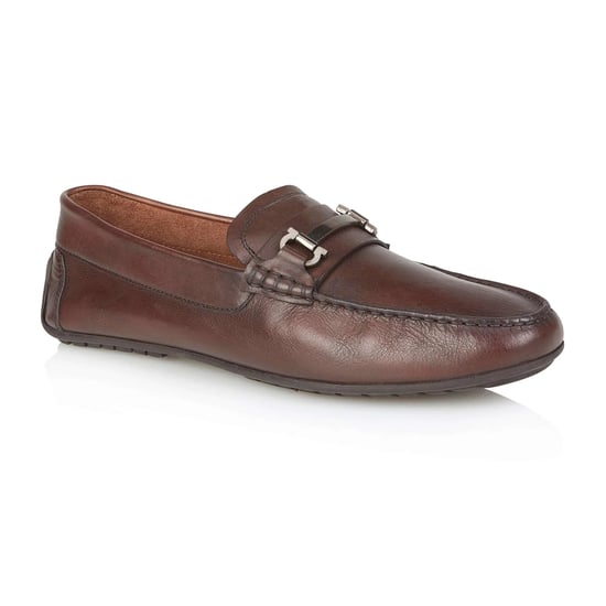 Silver Street London Austin Mens Loafers Brown - Image 2