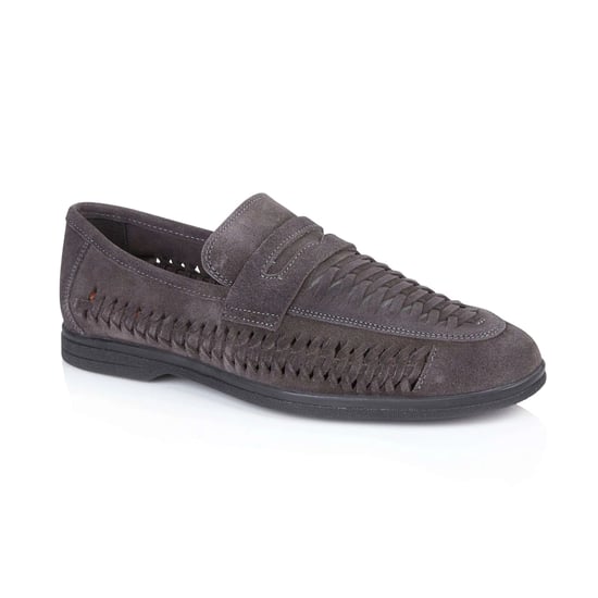 Silver Street London Perth Mens Loafers Grey - Image 2
