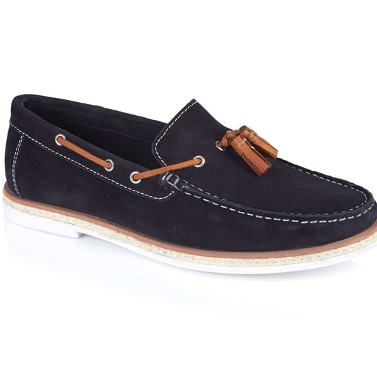 Silver Street London Milford Mens Loafers Navy - Image 2