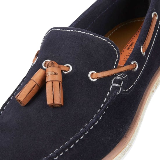 Silver Street London Milford Mens Loafers Navy - Image 3