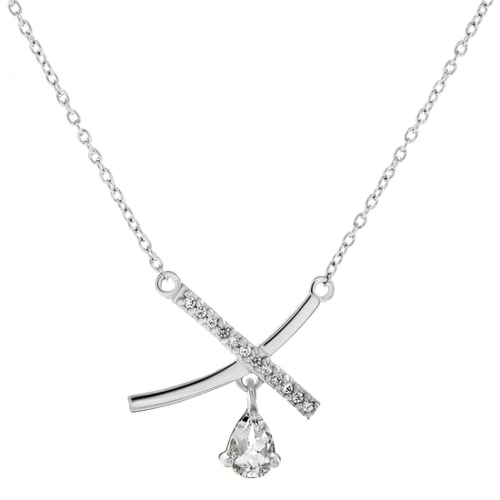 Orphelia 'Charlotte' Dames 925 Sterling Zilveren Set: Hanger + Oorbellen + Ring - Zilver SET-7580/W - Image 2