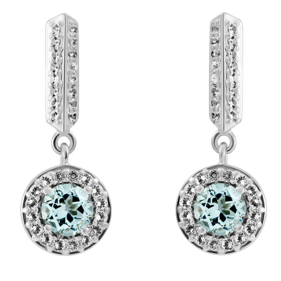 Orphelia 'Bristol' Dames 925 Sterling Zilver Set: Ketting + Oorbellen + Ring - Zilver SET-7579/B - Image 3