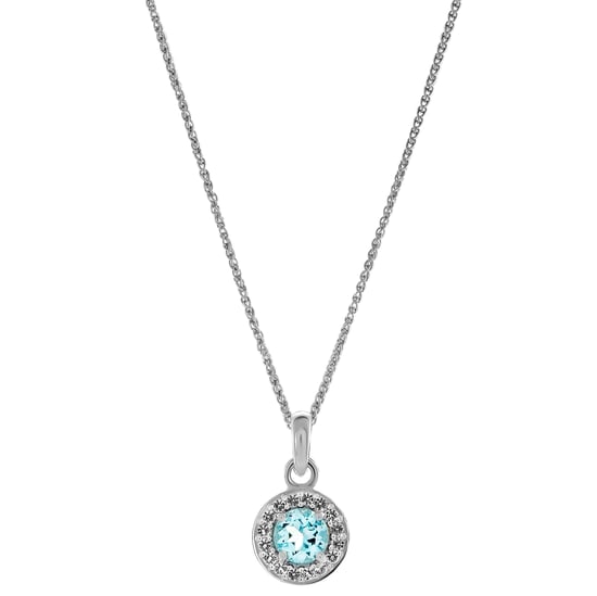 Orphelia 'Bristol' Dames 925 Sterling Zilver Set: Ketting + Oorbellen + Ring - Zilver SET-7579/B - Image 4