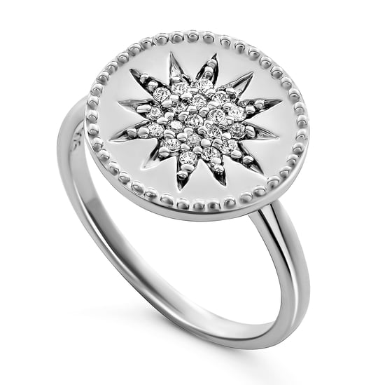 Orphelia 'Shine' Dames 925 Sterling Zilveren Set: Ketting + Oorbellen + Ring - Zilver SET-7576 - Image 4