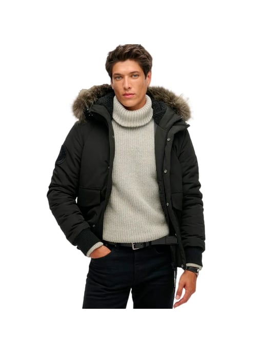 Superdry quiltad jacka Everest för män - Image 1