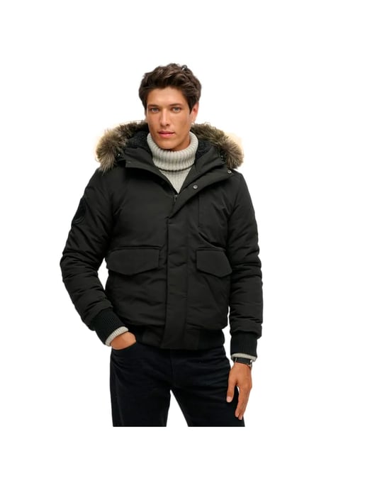 Superdry quiltad jacka Everest för män - Image 4