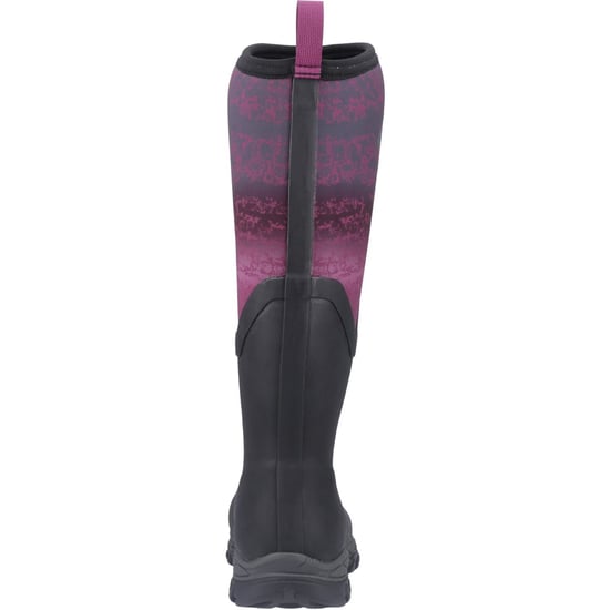 Muck Boots Arctic Sport II Höga Gummistövlar för Kvinna Svart/Magentafade Vinterknästövlar - Image 2