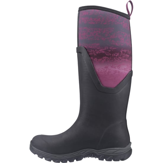 Muck Boots Arctic Sport II Höga Gummistövlar för Kvinna Svart/Magentafade Vinterknästövlar - Image 5
