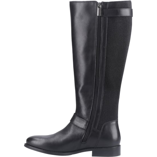 Hush Puppies Daphne Leather Women's Black Boots - Image 4