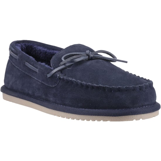 Hush Puppies Abraham Mocka Herrnavy Tofflor - Image 1