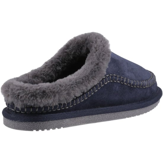 Hush Puppies Anika Suede Women's Navy Slippers - Image 2