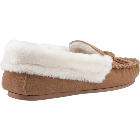 Hush Puppies Agnes Mocka Kvinnors Tan Tofflor - Image 2