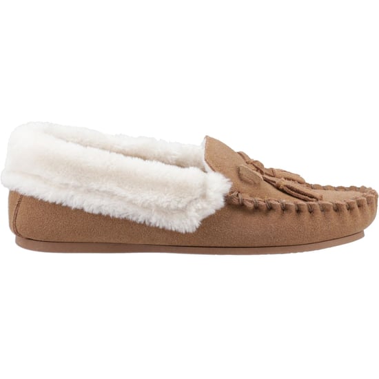 Hush Puppies Agnes Mocka Kvinnors Tan Tofflor - Image 5