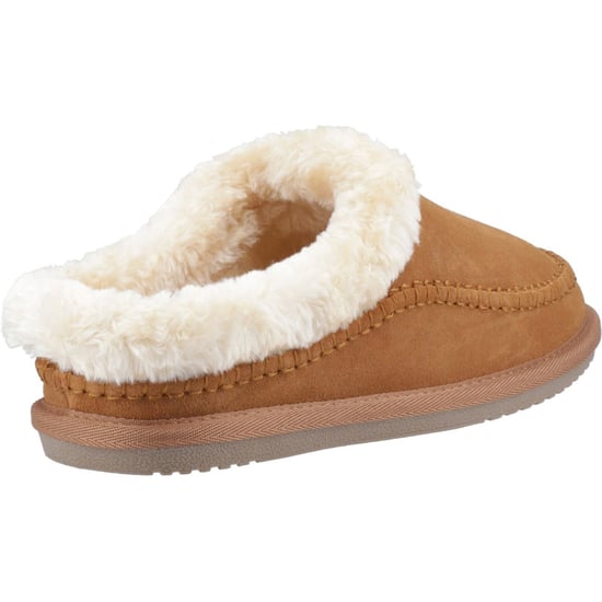 Hush Puppies Atticus Suede Men's Tan Slippers - Image 2