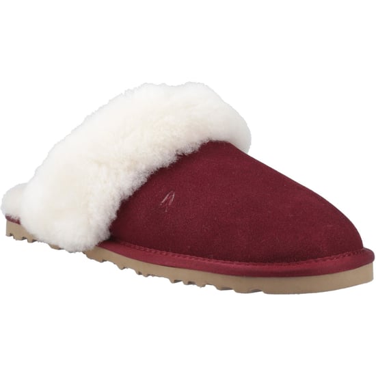 Hush Puppies Samantha Suede Women's Bordeaux Slippers - Image 1