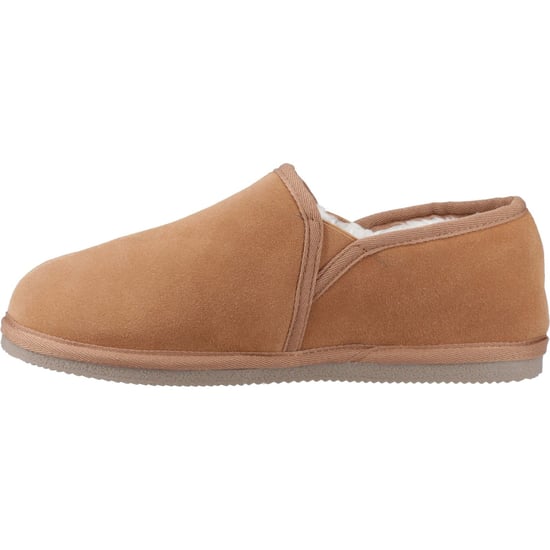 Hush Puppies Aryan Suede Men's Tan Slippers - Image 4