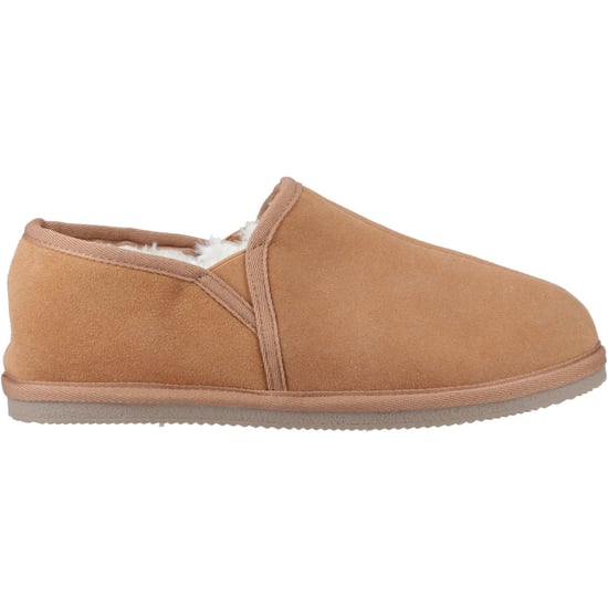 Hush Puppies Aryan Suede Men's Tan Slippers - Image 5