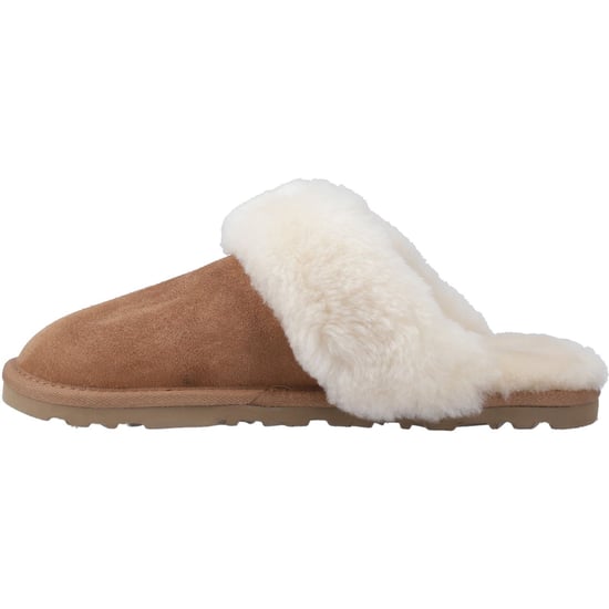 Hush Puppies Samantha Suede Women's Tan Slippers - Image 4