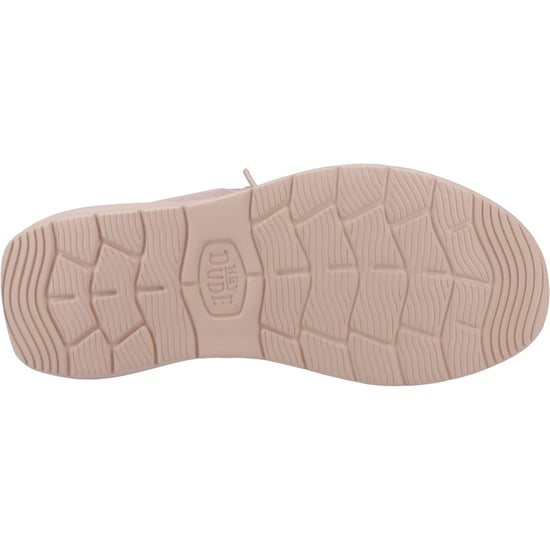 HEYDUDE Wendy COMF Dames Moccasins Schoenen Van Suède In Roségrijs - Image 3