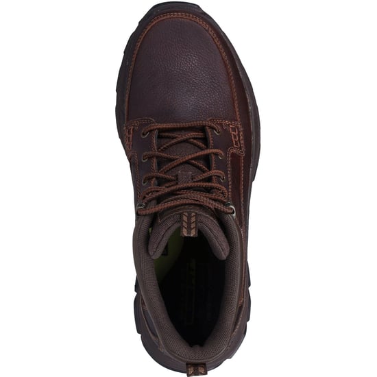 Skechers Respected Boswell Synthetische Heren Wandelschoenen Rood/bruin - Image 3