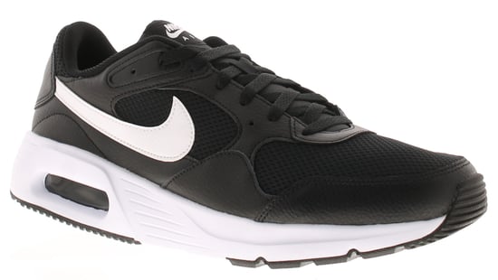 Nike Mens Running Trainers Air Max SC Lace Up Lightweight Black White Logo - Image 1
