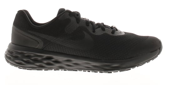 Nike Boys Running Trainers Revolution 6 Lace Up Lightweight All Black - Image 2