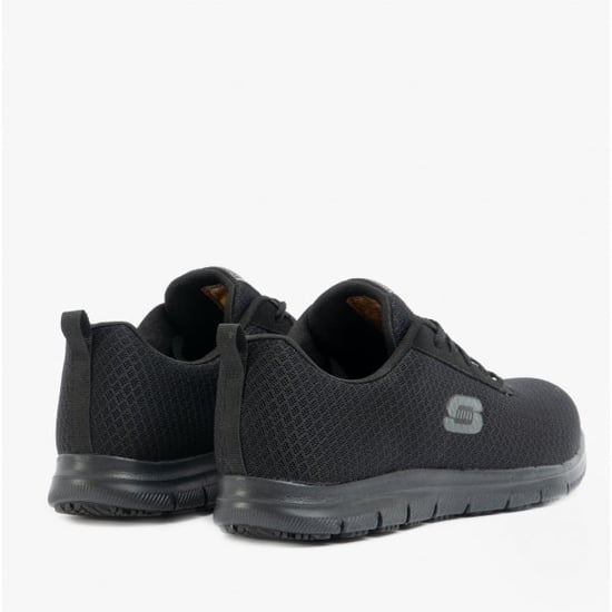 Skechers Work Skechers Work 77210ec Ghenter - Bronaugh Sr Womens Occupational Trainers Black - Image 5